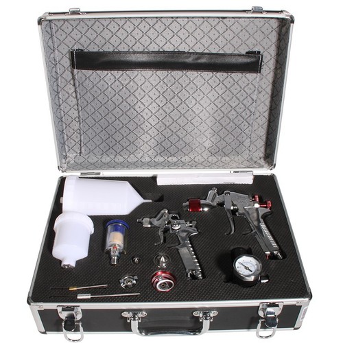 Alukoffer set lackierpistolen - alukoffer,
