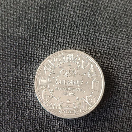 Euro silbermünze chemnitz - 20,