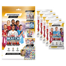 Topps MATCH ATTAX UCC 25/26 Champions League 2025/2026 - Starterpack + 5 Booster
