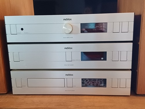 Revox anlage silber - silber:, cd-player