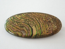 Brosche Oval Seeopal?5,9 g/4,7