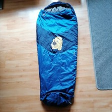 ?"McKINLEY" Schlafsack KOAMI/ in Mumienform/blau/gebraucht