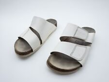 pro pedo Damen Hausschuh Pantolette Sandale Halbschuh weiß Gr 40 EU Art 16274-10