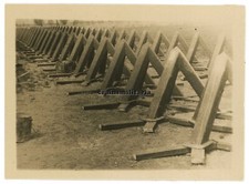 Orig. Foto Panzersperren der