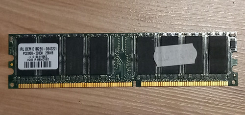 Ddr ram 266mhz 256 - -, mb