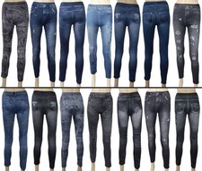 Damen Capri Leggings Jeggings