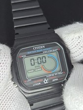 Seltene 80er Jahre Citizen Football Timer Schiedsrichter Uhr Retro Vintage Style