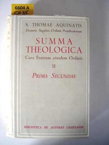 Summa theologica prima - theologica.,