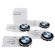 4x ORIGINAL BMW Nabendeckel