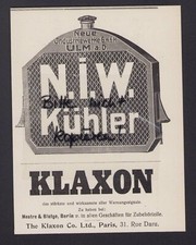 PARIS, Werbung 1910, The