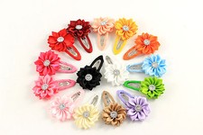 Haarspange Haarklammer Blume Blüte Kinder Mädchen Haarschmuck K364