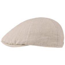 LIPODO Leinen Flatcap