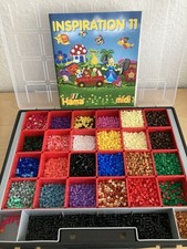 Bügelperlenset - Formen und Perlen Inkl. Vorlagenheft, mit Sortierkasten