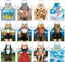 witzige Grillschürze Bayern Trachten-Schürze Kochschürze Küchenschürze Geschenk