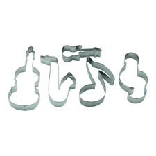 Note Notenschlüssel Cello Saxophon E-Gitarre Ausstecher Ausstechform  Saxofon