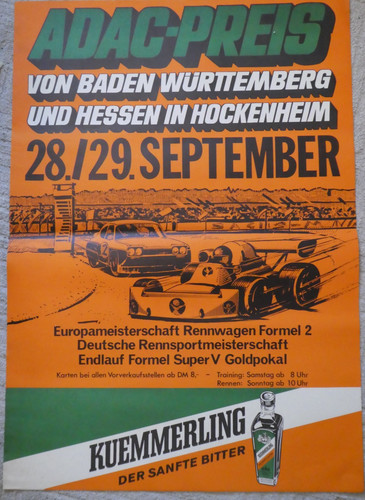 Original hockenheim ring renn - ring,