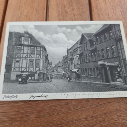 Alte ansichtskarte helmstedt - alte,