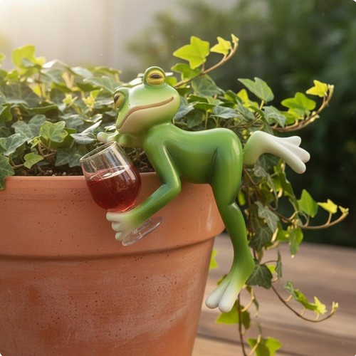Frosch blumentopfhänger - frosch-blumentopfhänger, –