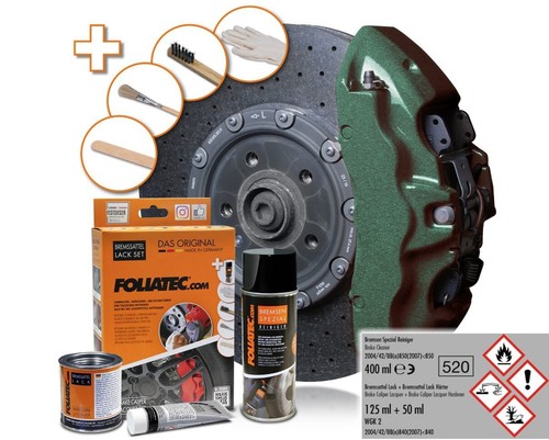 Foliatec bremssattellack green - foliatec,