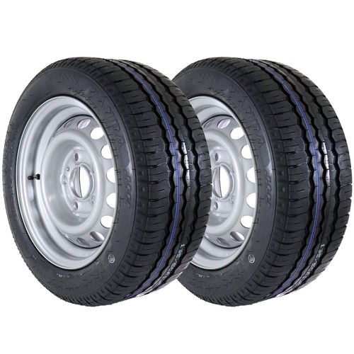 Komplettrad anhänger - 2x,
