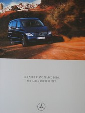 Prospekt brochure Mercedes
