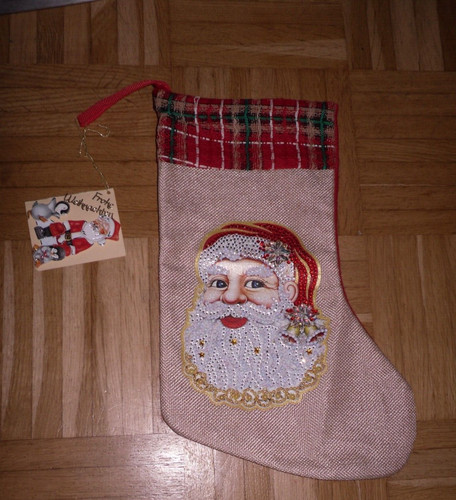 Nikolausstrumpf geschenktasche - nikolausstrumpf,