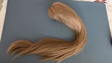 Haarteil Zopf Goldblond Mittelblond NEU