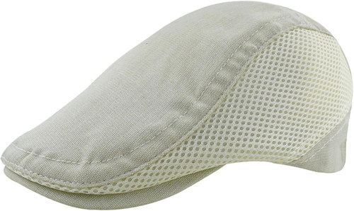 Herren rein hanf flatcap - rein,