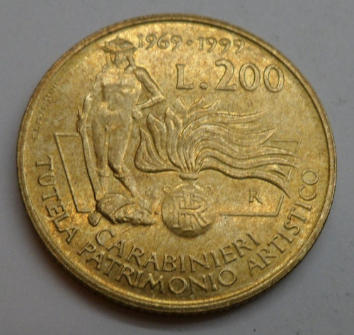 Italien 200 lire 1999 - 200, lire,
