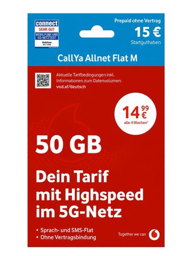Vodafone prepaid sim karte - vodafone, sim-karte