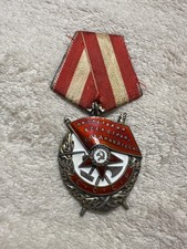 UdSSR Orden Des Roten Banners Siilber 100 % Original