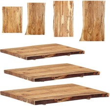 Tischplatte Massivholzplatte Baumkante Massivholz Ersetzen Platte Esstische Holz