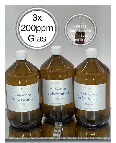 Kolloidales silberwasser - x,