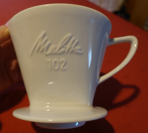 Kaffeefilter porzellan - kaffeefilter, v