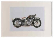 BMW R47 1927 A3 gerahmte