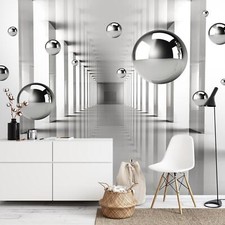 Fototapete 3D Effect Kugeln