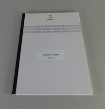 Operating Instructions/Manual