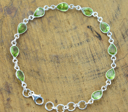 Echt träne peridot - echt,