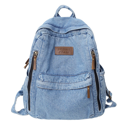Jeansrucksack schultasche - jeansrucksack,