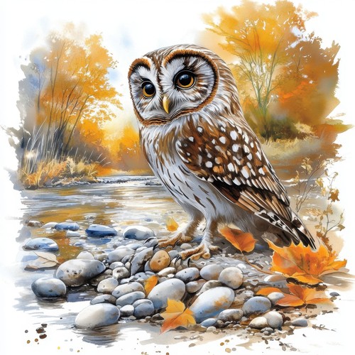 Deko bild eule - deko, herbst