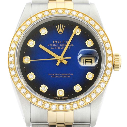 Rolex datejust 18k - 18k, gelbgold