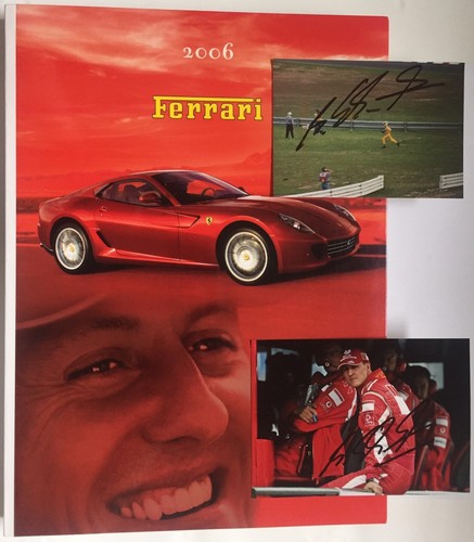 Michael schumacher signiert - michael,