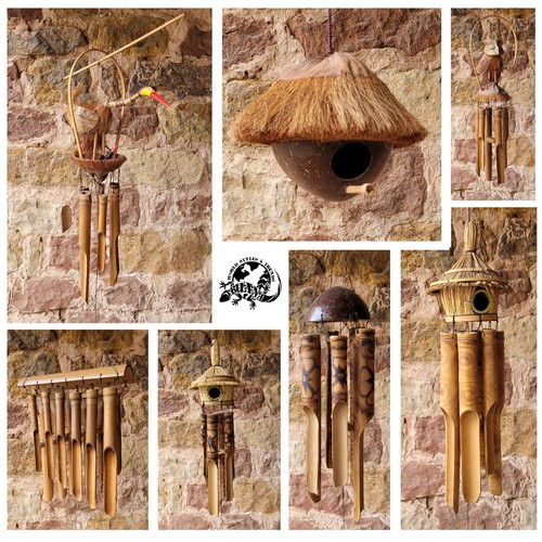 Windklangspiele aus holz - windklangspiele,