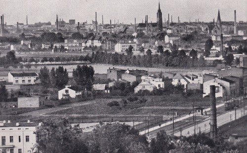 Blick nach litzmannstadt lodz - nach,