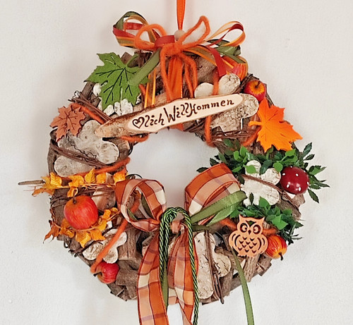 Türkranz herbst handmade
