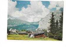 R447 AK Mürren Blick auf Lauberhorn Berner Oberland gelaufen 1965