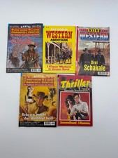 5 STR Heftromane – Western & Thriller Sammelband – Redlight Ranch, Colt Western