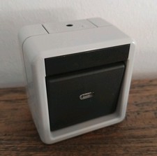 GIRA Wippschalter Aus/Wechsel AP 10630 IP44 grau
