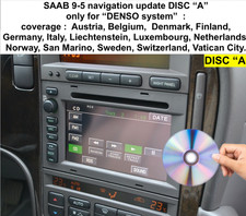 Saab 9-5 Navi DVD Karten