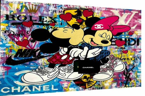 Pop art micky - art,